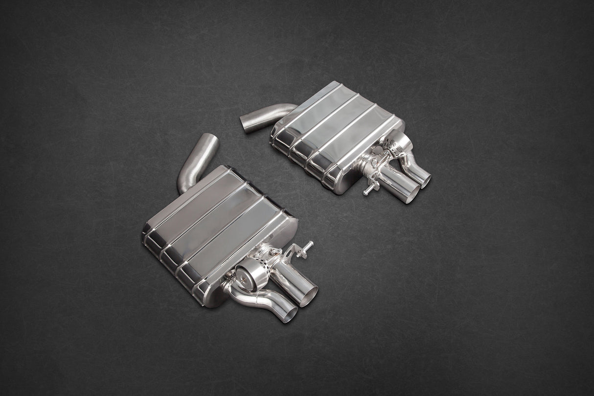 Capristo® (13-18) Audi RS6/RS7 Valved Exhaust with Mid-Pipes (CES3 Remote)