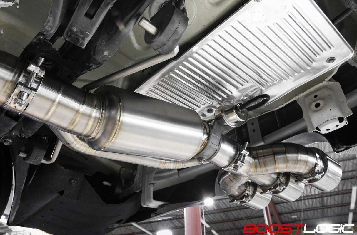 Boost Logic® (17-21) Civic Type-R Titanium Cat-Back Exhaust System