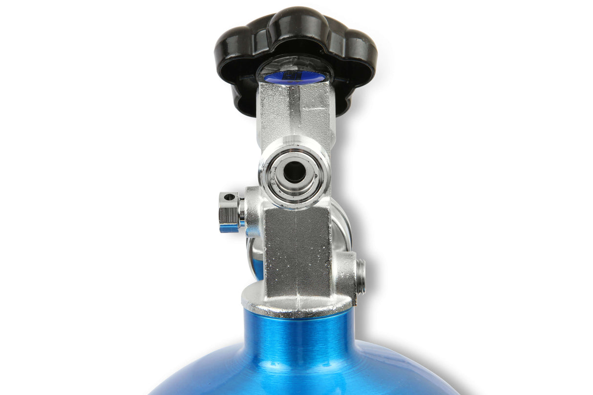 NOS® 10 LB Nitrous Bottle & Super Hi Flo Valve - 10 Second Racing