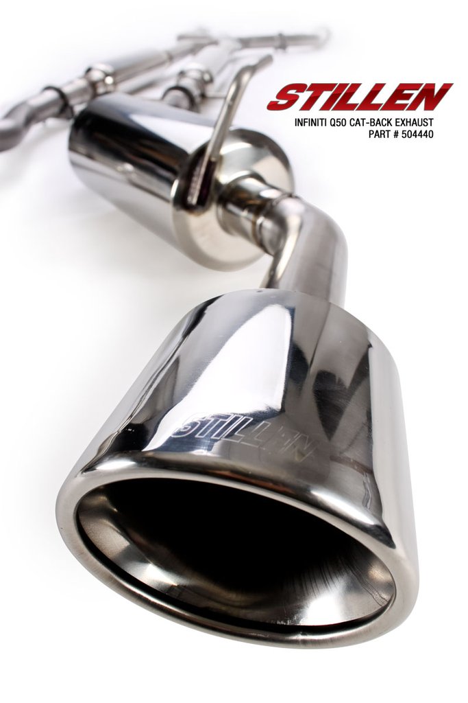Stillen® (14-15) Infiniti Q50 304SS 3" Cat-Back Exhaust System