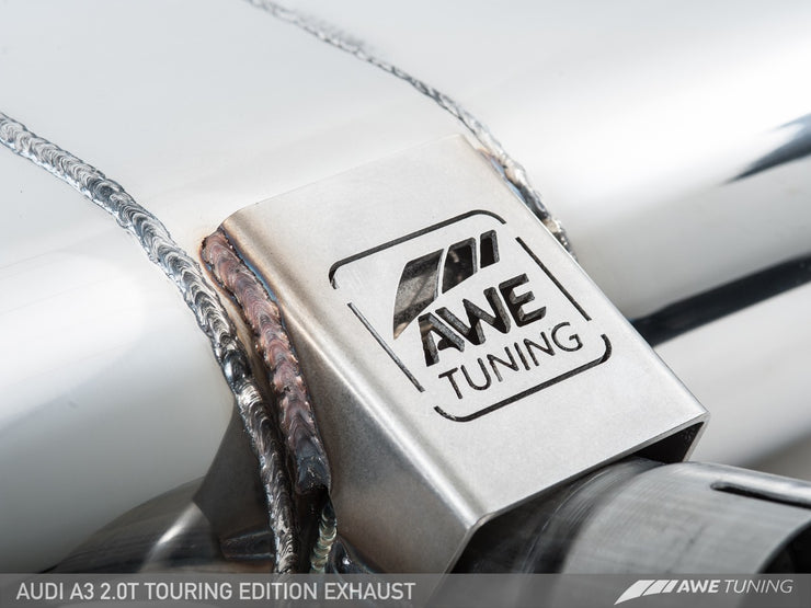 Awe Tuning® (15-20) A3 Quattro Sedan Touring™ 304SS Cat-Back System