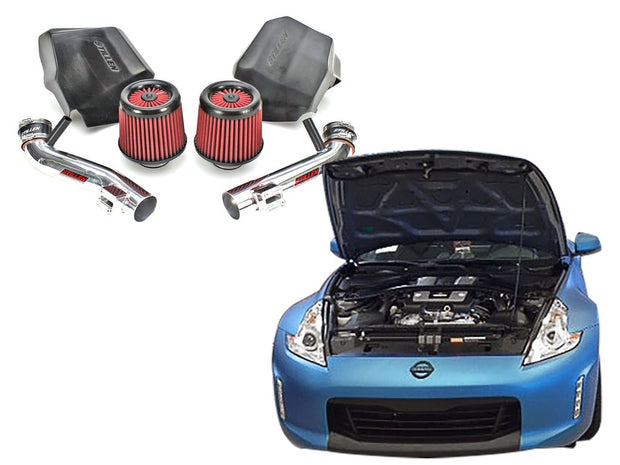 Stillen® (09-20) Nissan 370Z Dual Long Tube Air Intake System with Dry Filters