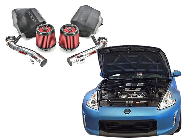 Stillen® (09-20) Nissan 370Z Dual Long Tube Air Intake System with Dry Filters