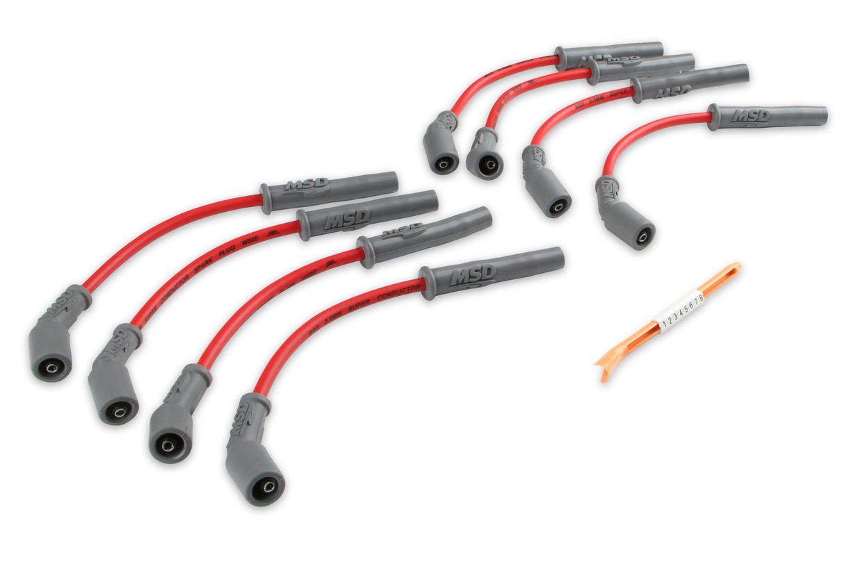 MSD® (99-06) GM SUV/Truck Super Conductor Spark Plug Wire Set