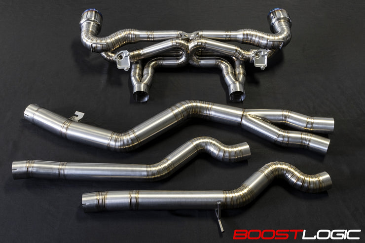 Boost Logic® (19-24) BMW Z4/GR Supra Titanium Cat-Back Exhaust System