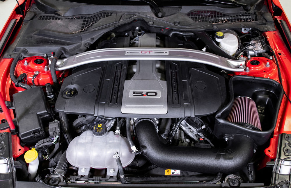 K&N® 63-2605 - 63 Series AirCharger® Polyethylene Black Cold Air Intake System 