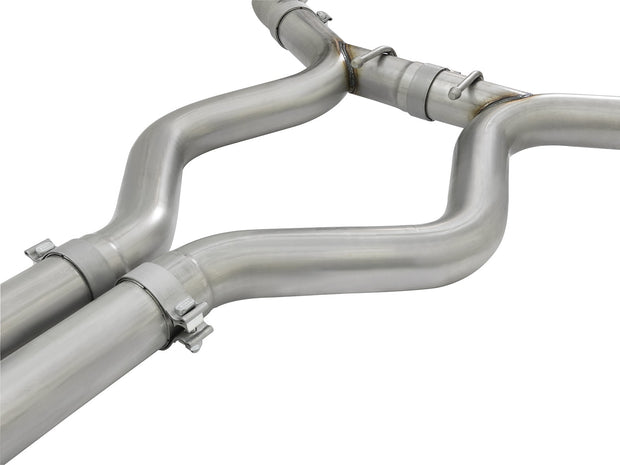 aFe® Mach Force XP™ Stainless Steel Sport Toned Cat-Back Exhaust System with Split Rear Exit 