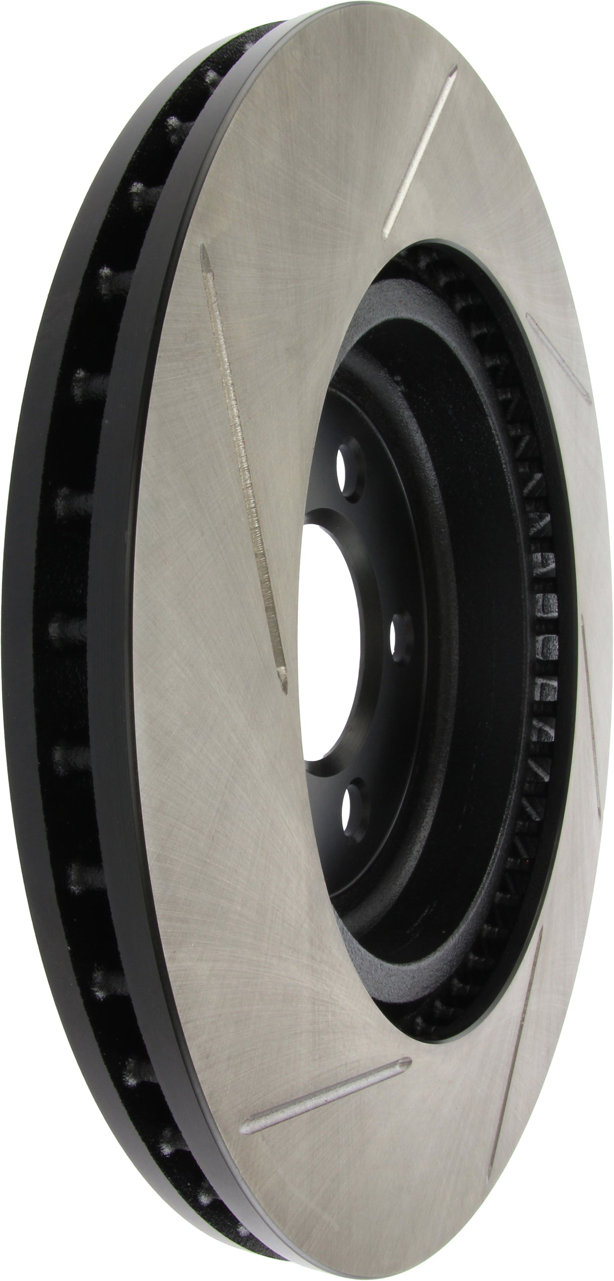 Stoptech® (15-23) SRT Hellcat Sport Slotted 1-Piece Rear Brake Rotor (6-PISTON BREMBO CALIPERS)
