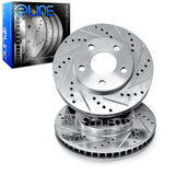 R1 Concepts® (14-20) Acura MDX ELine™ Drilled/Slotted Vented Brake Rotors