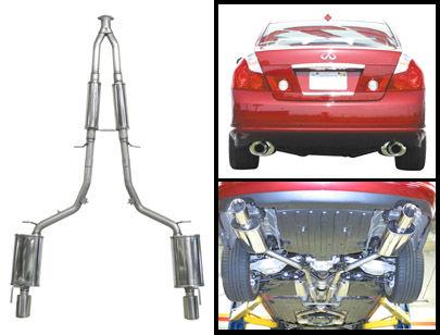 Stillen® (06-10) Infiniti M35 304SS 3" Cat-Back Exhaust System