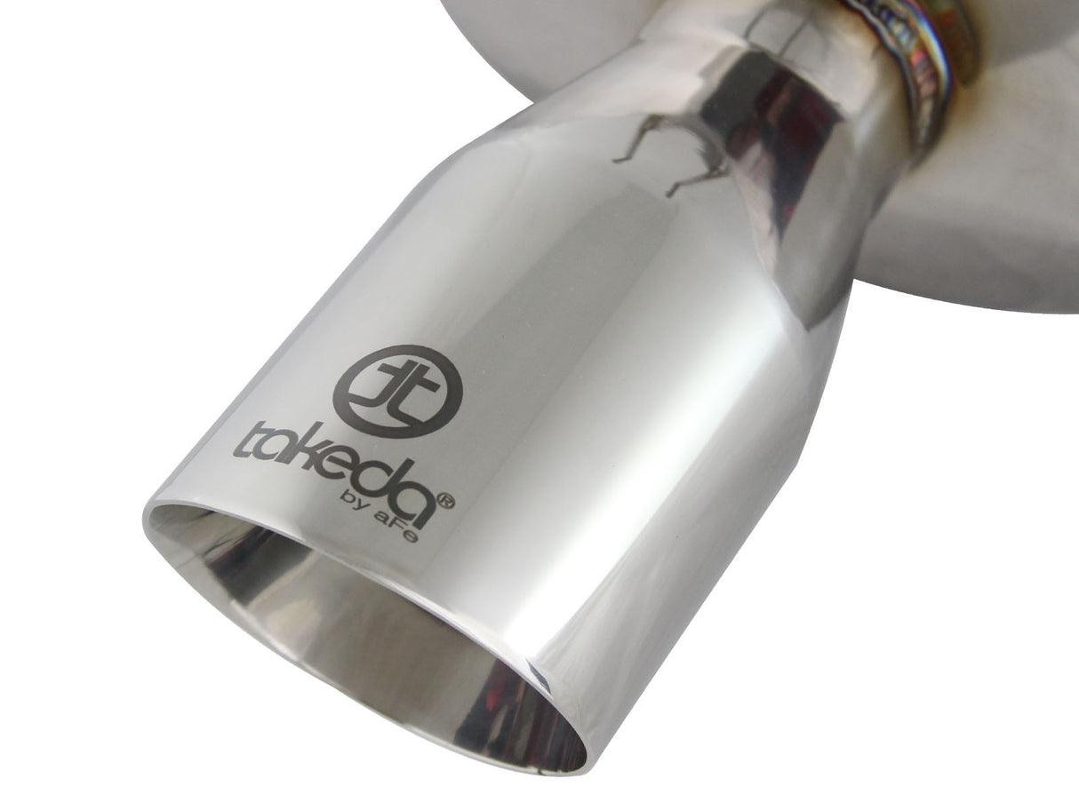 Takeda® (12-15) Civic 2-1/2" 304SS Axle-Back System