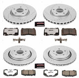 Power Stop® (14-19) Corvette Stingray Z26 Street Warrior Brake Kit (JL9 Brake Package) - 10 Second Racing