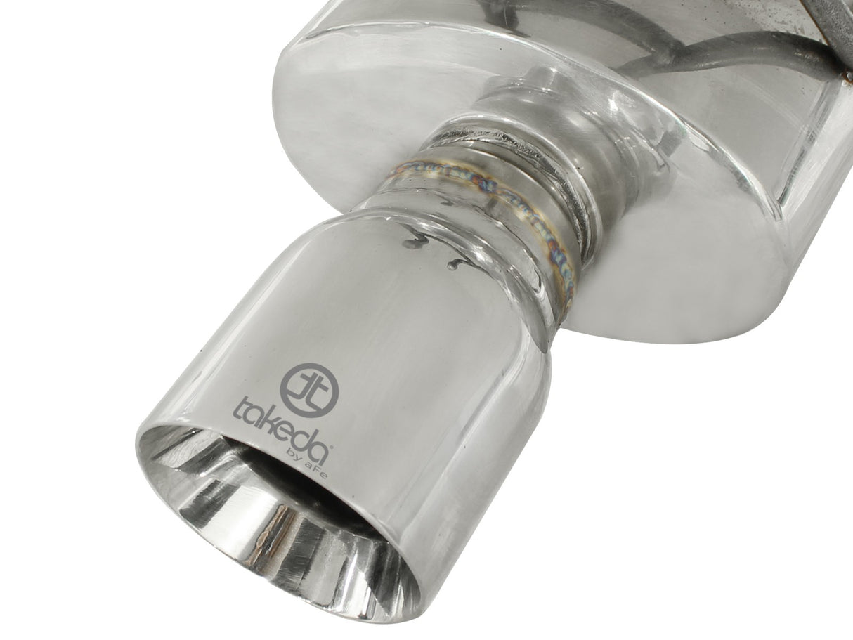 Takeda® (06-11) Civic EX/LX/DX  2-1/2" 304SS Axle-Back System