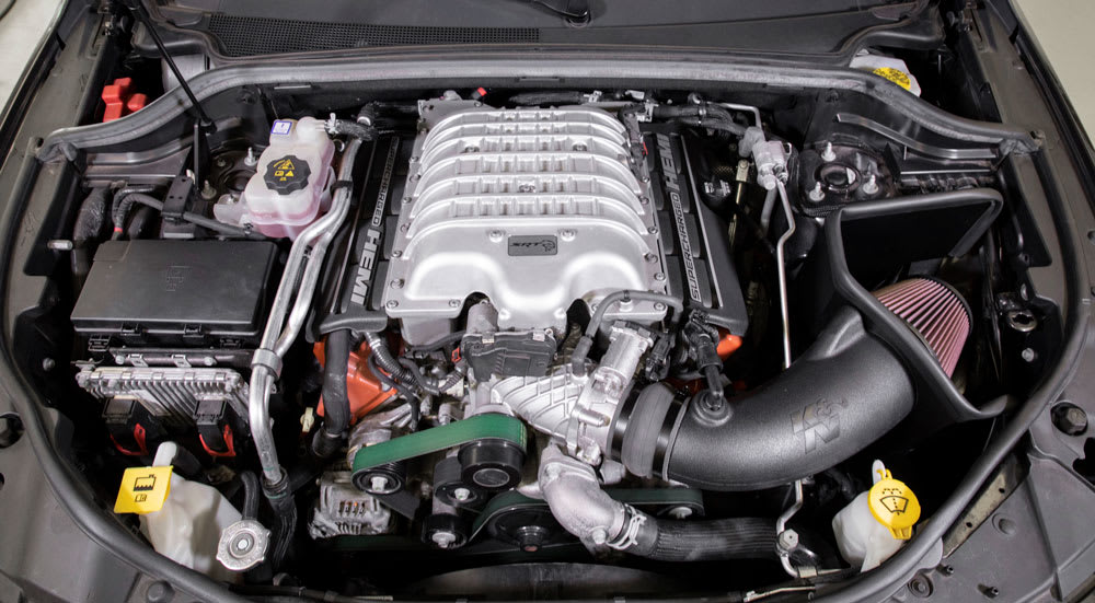K & N ® (18-20) Cherokee Trackhawk 63 Series AirCharger® Cold Air Intake System 