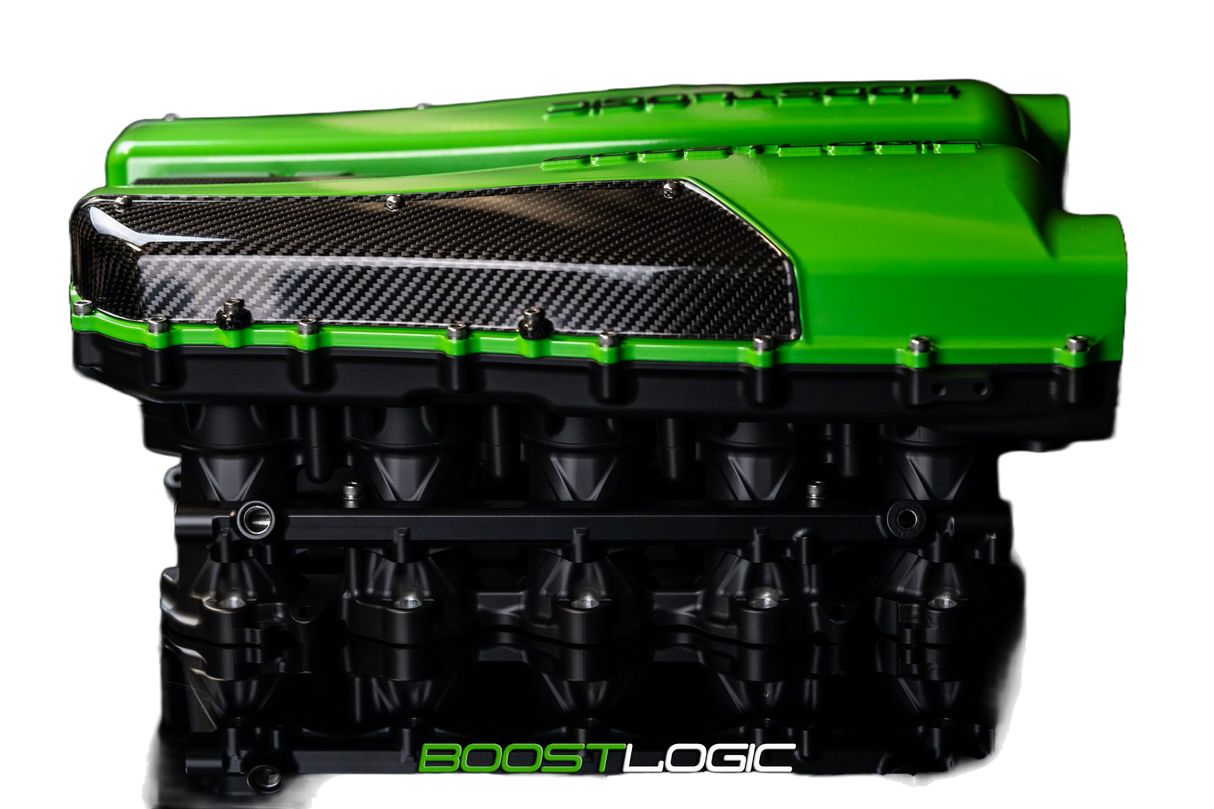 Boost Logic® (14-23) Audi R8/Lambo Huracán Billet & Carbon Fiber Intake Manifold
