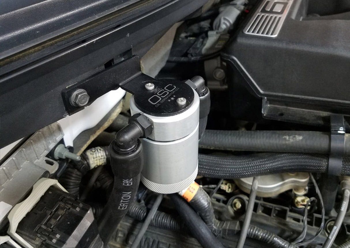 J&L® (11-17) F-150/SVT Raptor 3.0 Passenger Side Oil Separator Kit