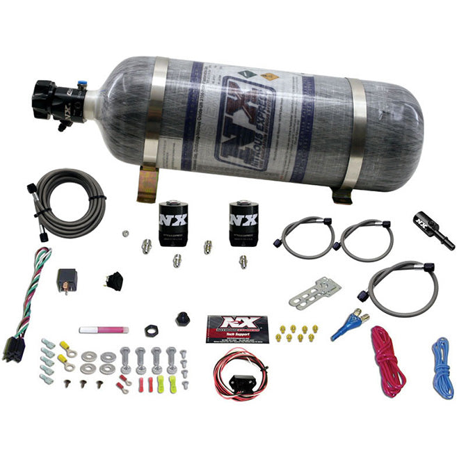 Nitrous Express® (11-21) Ford Coyote Single Nozzle System (35-150Hp) - 10 Second Racing