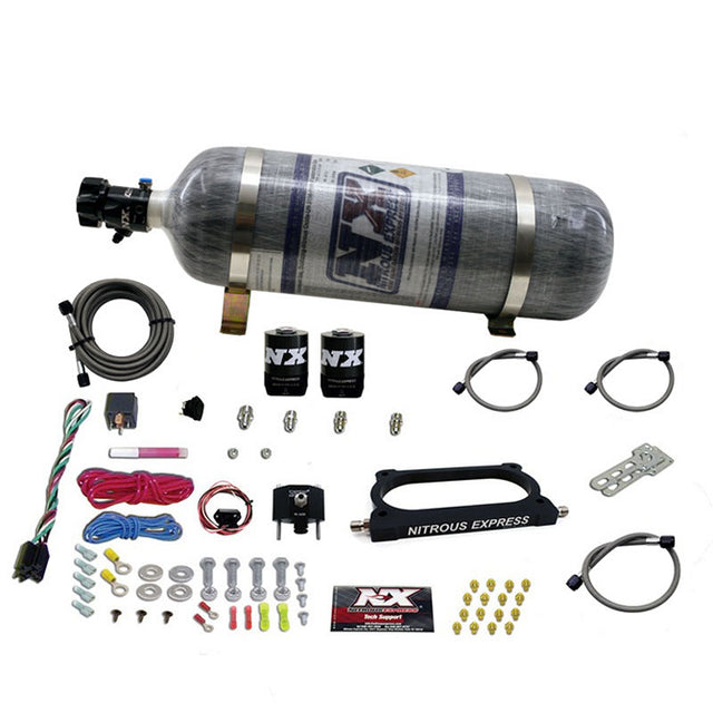 Nitrous Express® (07-14) Mustang GT Wet Plate Nitrous Oxide System - 10 Second Racing