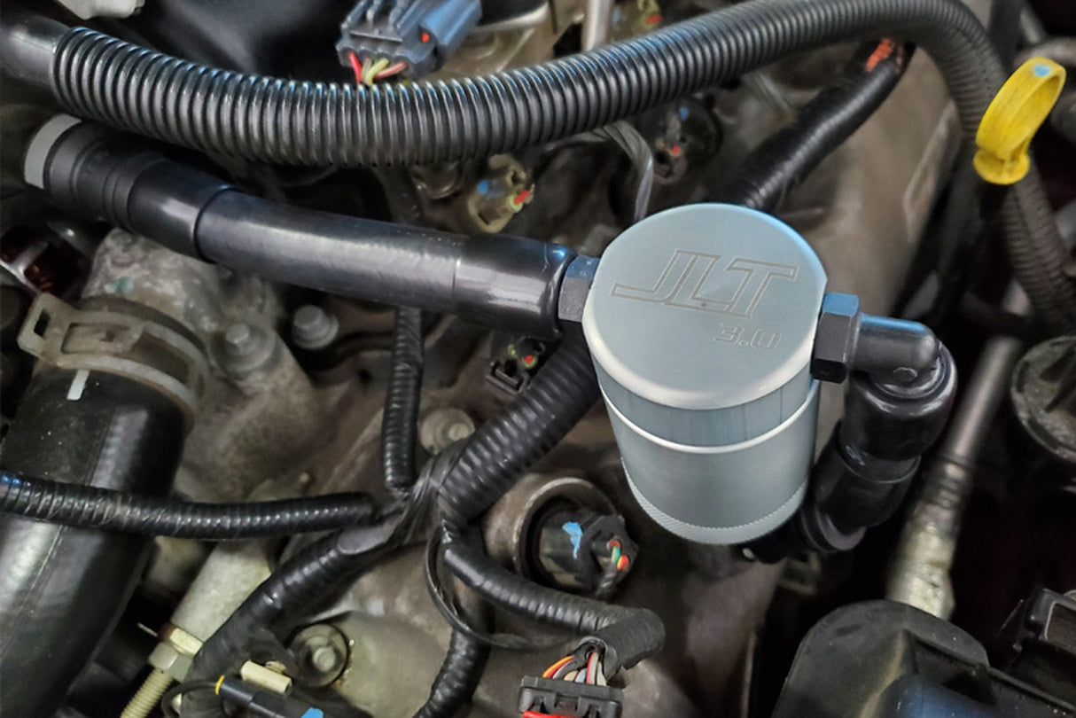 J&L® (05-10) Mustang GT/Bullitt/Saleen 3.0 V2 Driver Side Oil Separator Kit
