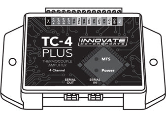 Innovate Motorsports® TC-4 PLUS: 4 Channel Sensor Interface - 10 Second Racing