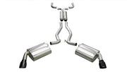 Corsa® (10-15) Camaro V6 304SS Sport 2.5" Cat-Back System with 4" OD Tips - 10 Second Racing