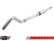 Awe Tuning® (12-18) Wrangler JK 304SS 3" Mid-Pipe