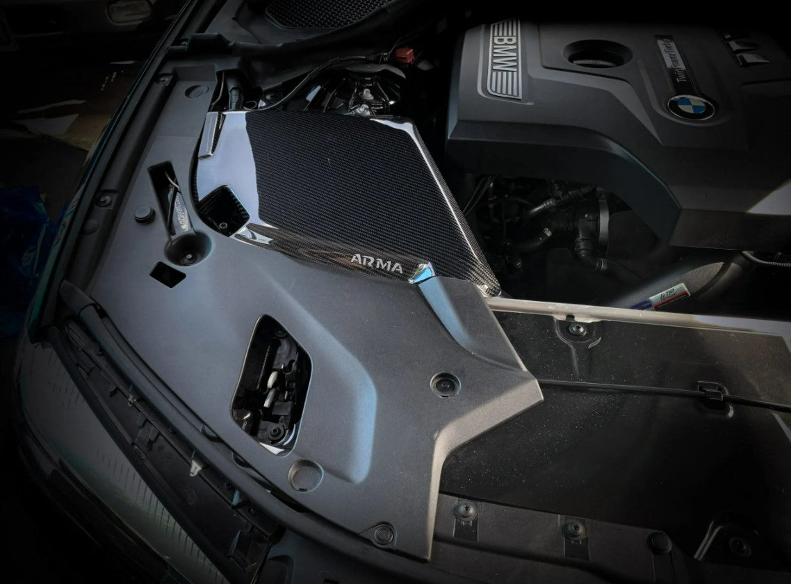 ArmaSpeed® (17-23) BMW 530i/540i (G30-Sedan) Carbon Fiber Air Intake System