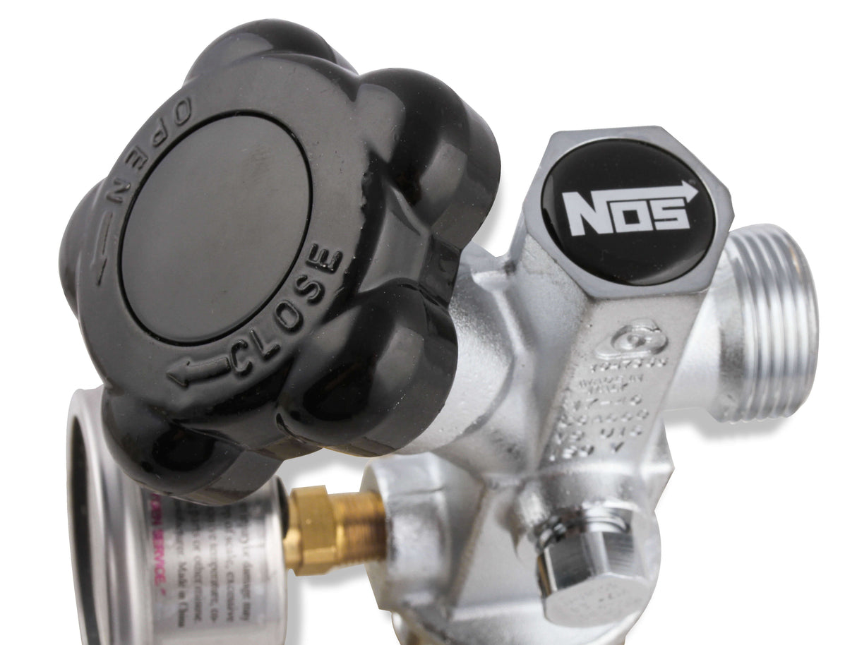 NOS® Hi-Flo™ Nitrous Valve For NOS bottles 5 lbs. and larger - 10 Second Racing