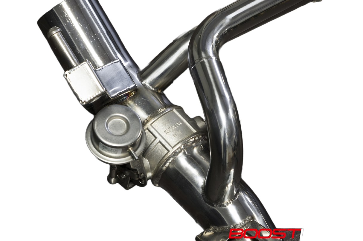 Boost Logic® (15-20) Ferrari 488 304SS Valved Exhaust System