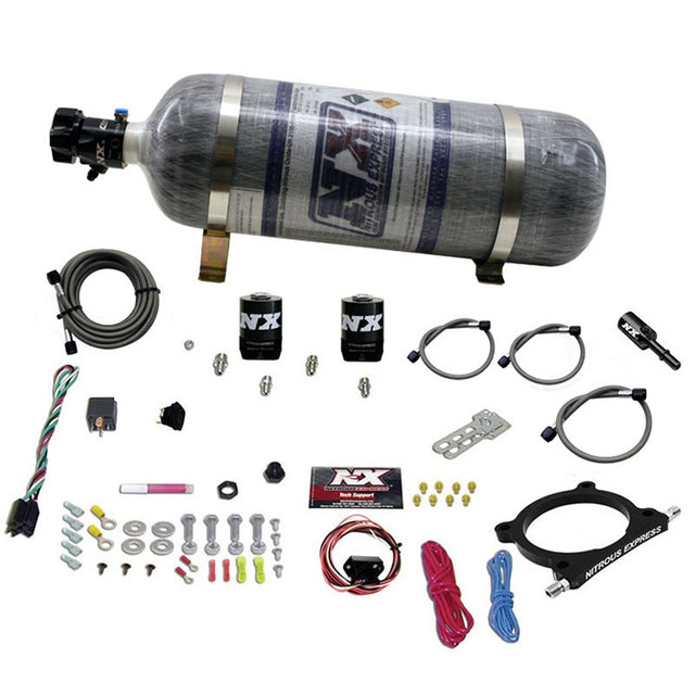 Nitrous Express® Ford Coyote High Output Nitrous Oxide Plate System (50-250Hp) - 10 Second Racing