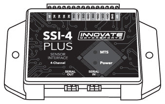 Innovate Motorsports® SSI-4 PLUS: 4 Channel Sensor Interface - 10 Second Racing