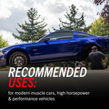 Power Stop® (04-24) Camaro/Mustang/WRX Z26 Extreme Street Carbon-Fiber Ceramic Front Brake Pads (4-Piston Front Calipers)