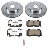 Power Stop® (15-21) Mopar SRT Z26 Street Warrior Brake Kit (6-Piston Front Calipers) - 10 Second Racing