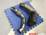 Boost Logic® (11-19) BMW M5/M6 304SS 3" Catted Down Pipes