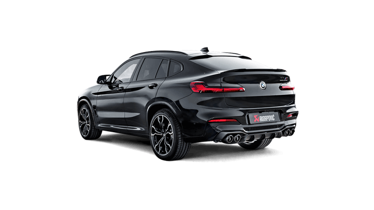 Akrapovic® (20-23) BMW X4 M OPF/GPF Titanium Slip-On Exhaust System