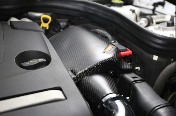 ArmaSpeed® (13-16) E200/E250/E260 (W212-Sedan) Carbon Fiber Air Intake System