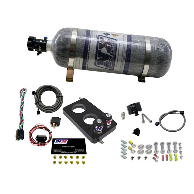 Nitrous Express® (05-10) Mustang GT 3 Valve Wet Plate Nitrous Oxide System (35-150Hp) - 10 Second Racing