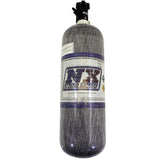 Nitrous Express® EMPTY Nitrous Bottle with Lightning 500 Valve - 10 Second Racing