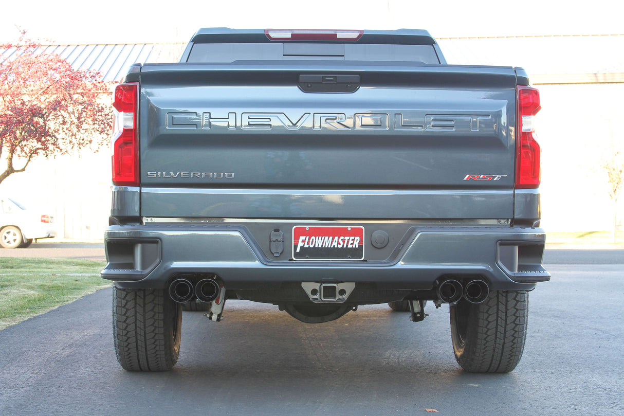 Flowmaster® (19-23) Silverado/Sierra 409SS American Thunder Cat-Back System (Crew/Double Cab)