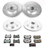 Power Stop® (14-19) Stingray Z51 Z26 Street Warrior Brake Kit (J55 Brake Package) - 10 Second Racing