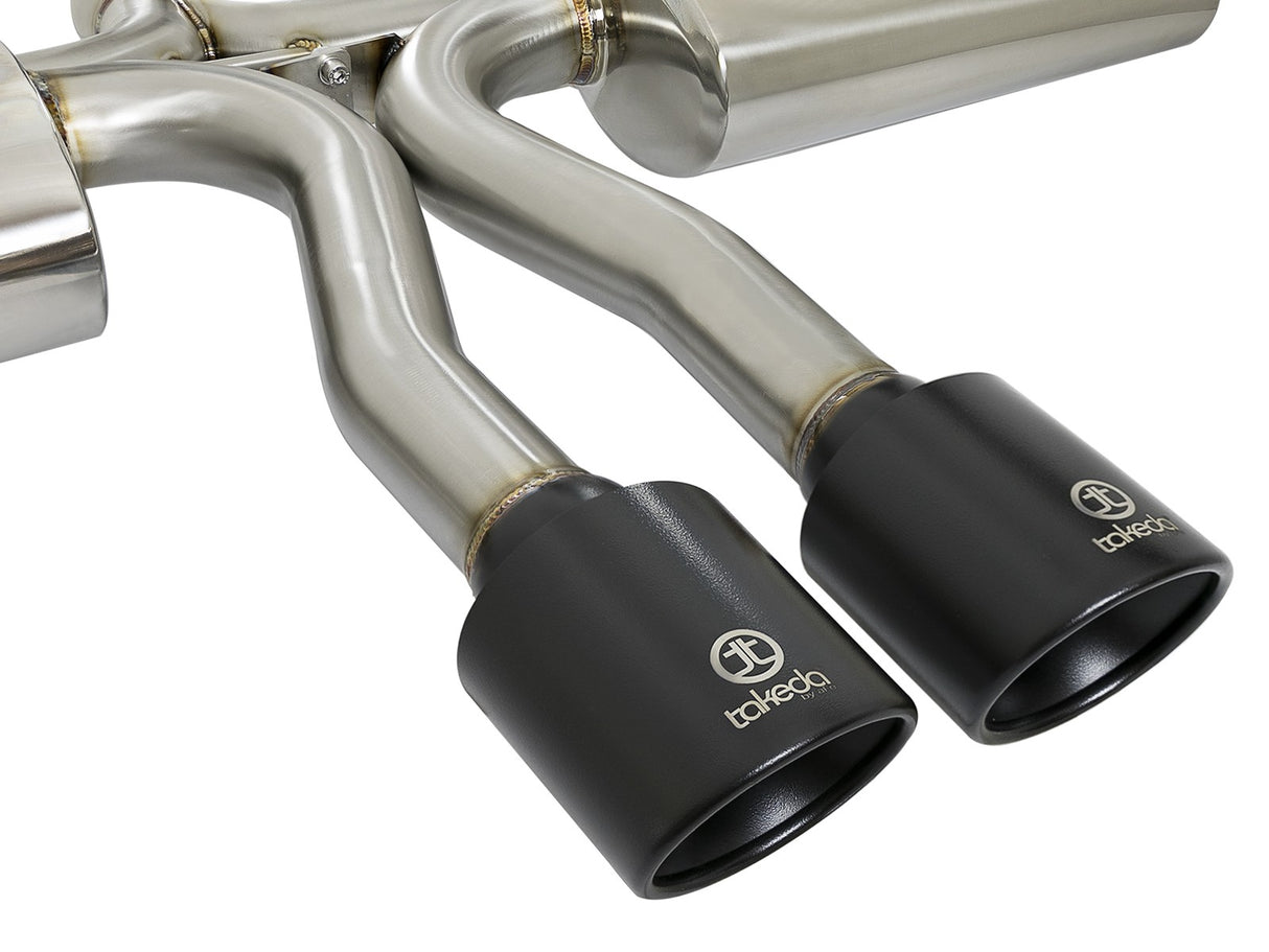 Takeda® (17-20) Civic Si Sedan 3" to 2-1/2" 304SS Cat-Back System
