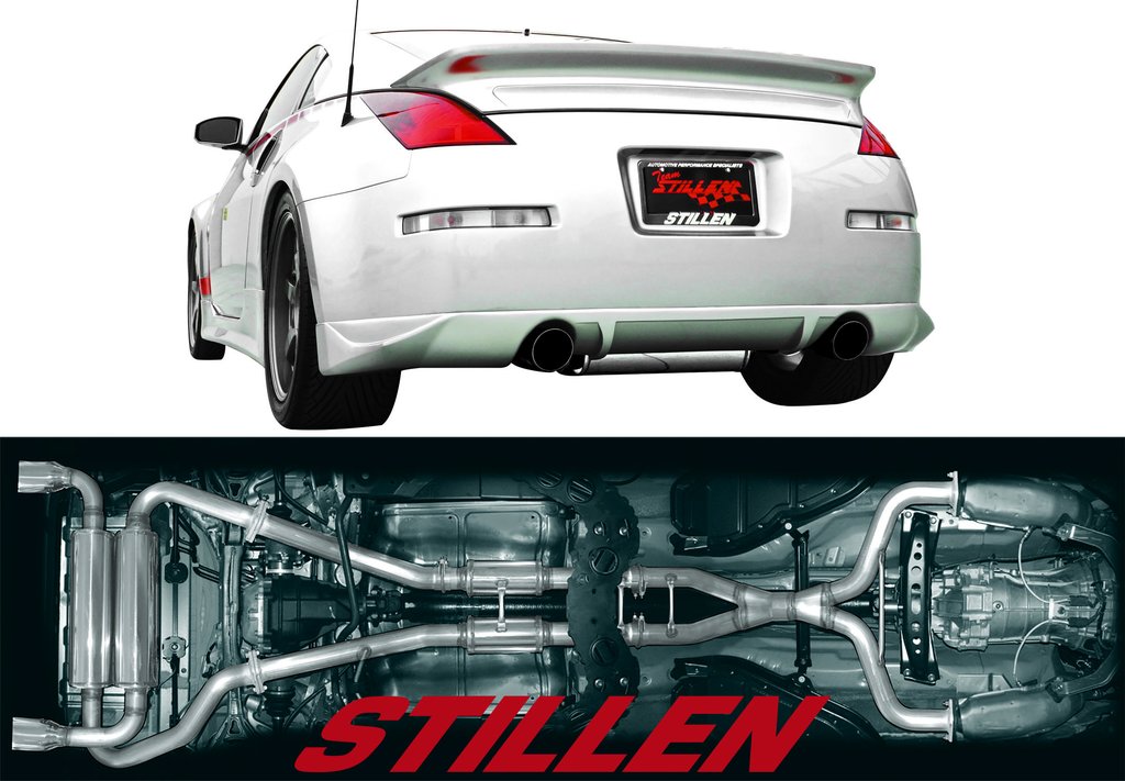 Stillen® (02-09) Nissan 350Z 304SS 3" Cat-Back Exhaust