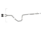 Takeda® (19-23) Hyundai Veloster 3" to 2.5" 304SS Cat-Back System