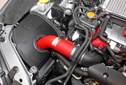 K & N ® (15-17) WRX STI 69 Series Typhoon® Aluminum Wrinkle Red Cold Air Intake System with Red Filter