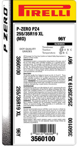 Pirelli® P ZERO™ (PZ4)