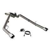 QTP® (19-23) RAM 1500 304SS 3" Valvetronic Screamer Cat-Back System