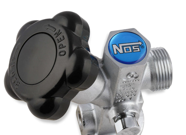 NOS® Hi-Flo™ Nitrous Valve For NOS bottles 5 lbs. and larger - 10 Second Racing