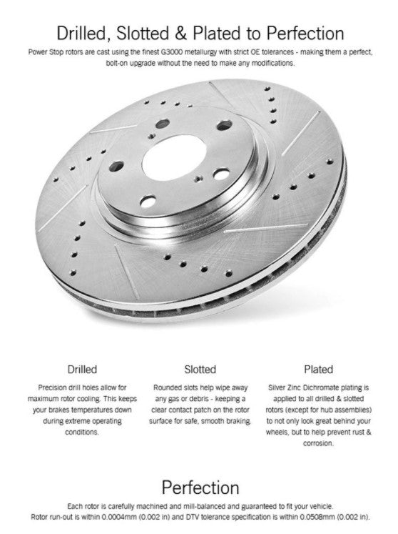 Power Stop® (09-16) Audi S4 1-Click Z23 Evolution Sport Drilled/Slotted Brake Kit