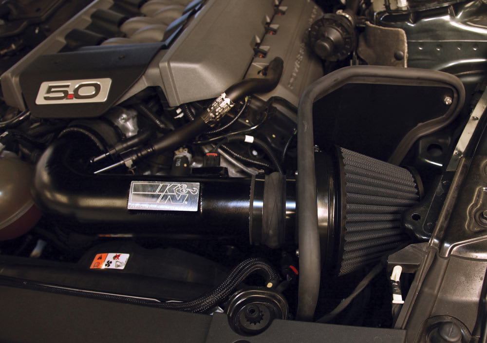 K&N® 71-3535 - 71 Series Blackhawk Induction® Aluminum Cold Air Intake System 