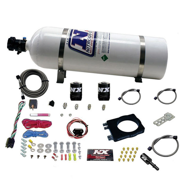 Nitrous Express® GEN III HEMI Wet Plate Nitrous Oxide System (50-400HP) - 10 Second Racing